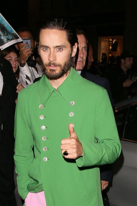 jared leto green gucci coat meme|The Exact Moment Jared Leto Fell In Love With This Green Coat.